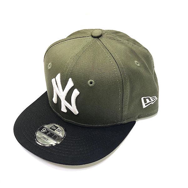 Mũ New Era 9Fifty New York Yankees Cotton Baseball Cap Màu Olive - 2