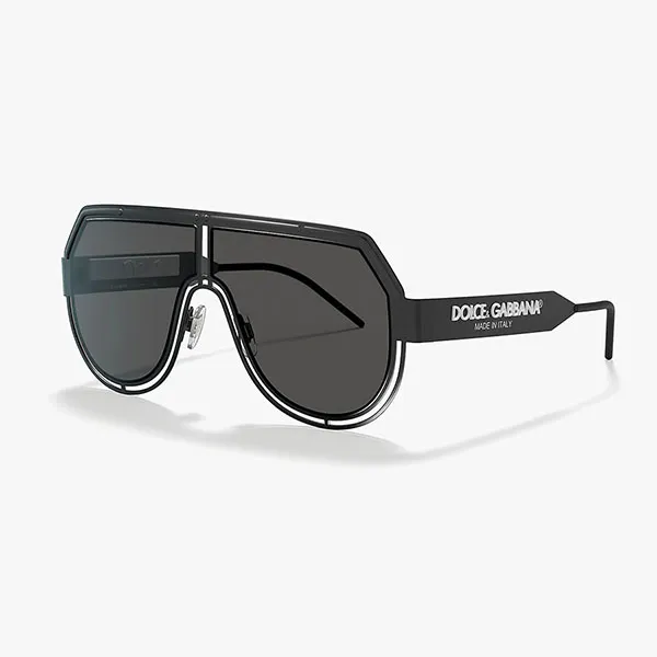 Kính Mát Dolce & Gabbana D&G DG2231 Màu Đen Xám - Kính mắt - Vua Hàng Hiệu