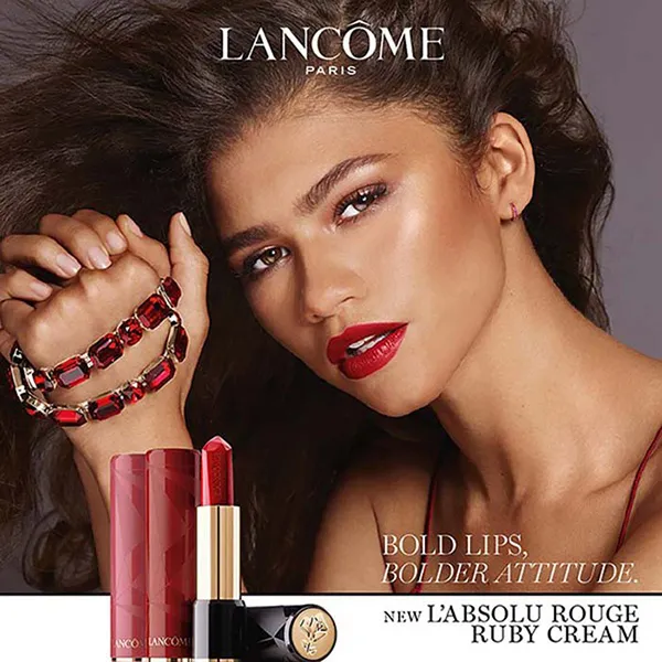 Son Lancôme L’absolu Rouge Ruby Cream Limited Edition 01 Bad Blood Ruby Màu Đỏ Ruby