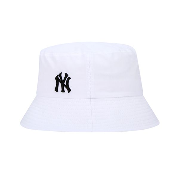 Mũ MLB Seamball Shadow Overfit Bucket Hat New York Yankees 32CPHD111-50W Màu Trắng - 3