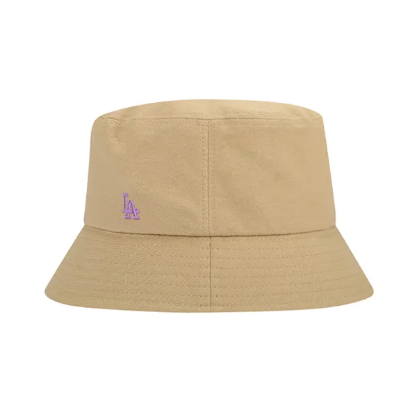 Mũ MLB Nano Logo Bucket Hat La Dodgers 32CPHN111-07B Màu Nâu Nhạt