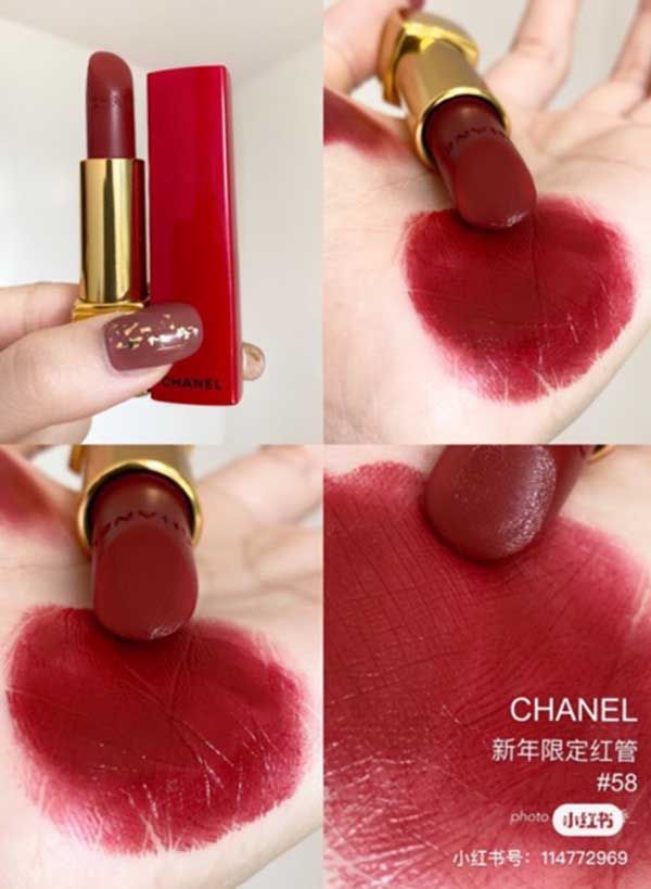 Mua Son Chanel Rouge Allure Velvet Luminous Matte Limited - 58 Rouge Vie  Màu Đỏ Mận chính hãng, Son lì cao cấp, Giá tốt