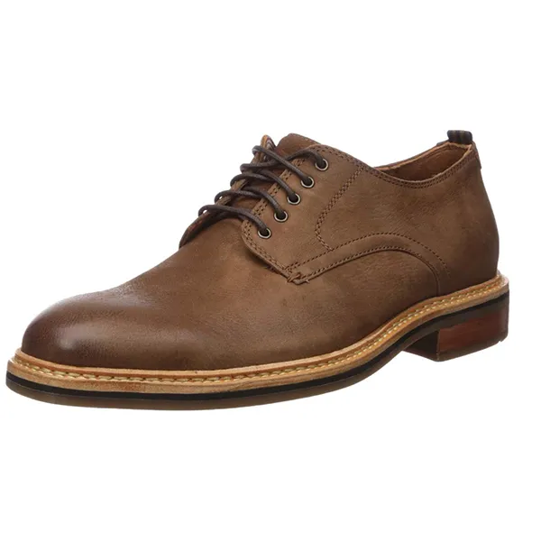 Giày Cole Haan Men's Frankland Grand Plain Toe Oxford Màu Nâu