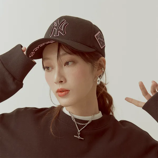 Mũ MLB Diamond Structured Ball Cap New York Yankees 3ACP8501NGP018 Màu Đen