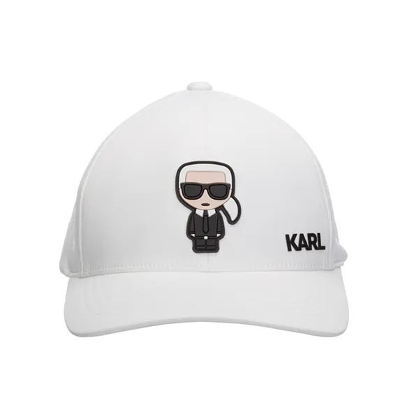 Mũ Karl Lagerfeld K/ikonik Baseball Cap In White Màu Trắng