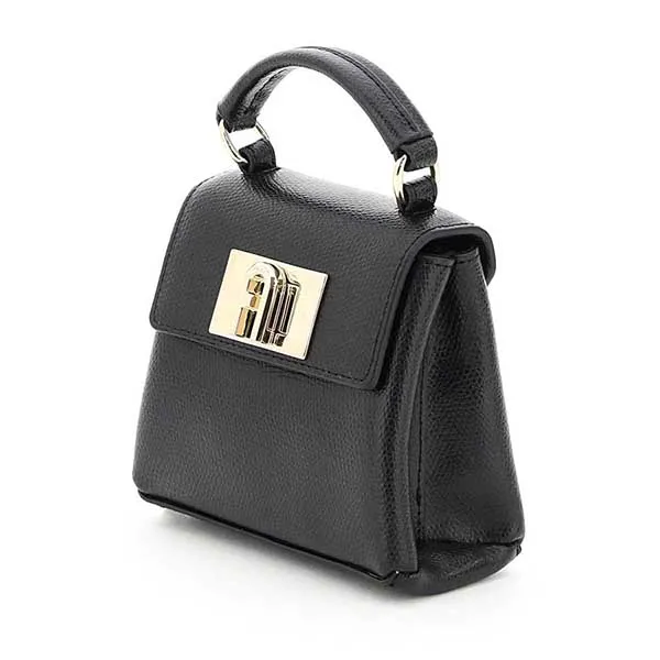 Túi Cầm Tay Furla 1927 Micro Bag Top Handle Màu Đen - Túi xách - Vua Hàng Hiệu