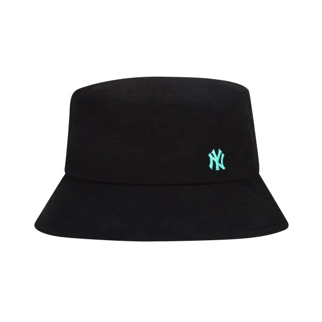 Mũ MLB Nano Logo Bucket Hat New York Yankees 32CPHN111-50L Màu Đen