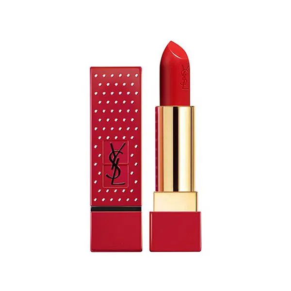 Son Yves Saint Laurent YSL 01 Le Rouge Stud Edition Collector Rouge Pur Couture Màu Đỏ Tươi