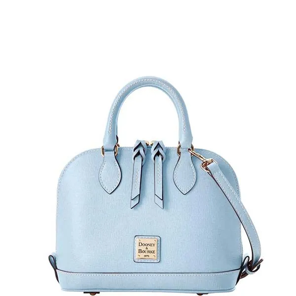 Túi Xách Dooney & Bourke Saffiano Bitsy Bag Màu Xanh Blue