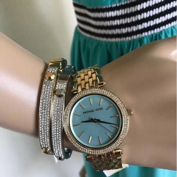 Đồng Hồ Michael Kors Darci Gold-Tone MK3498 - Đồng hồ - Vua Hàng Hiệu