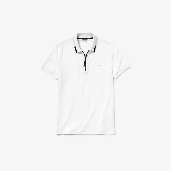 Áo Polo Lacoste Men's Short Sleeve PH4222 00 001 Màu Trắng Size S - Thời trang - Vua Hàng Hiệu
