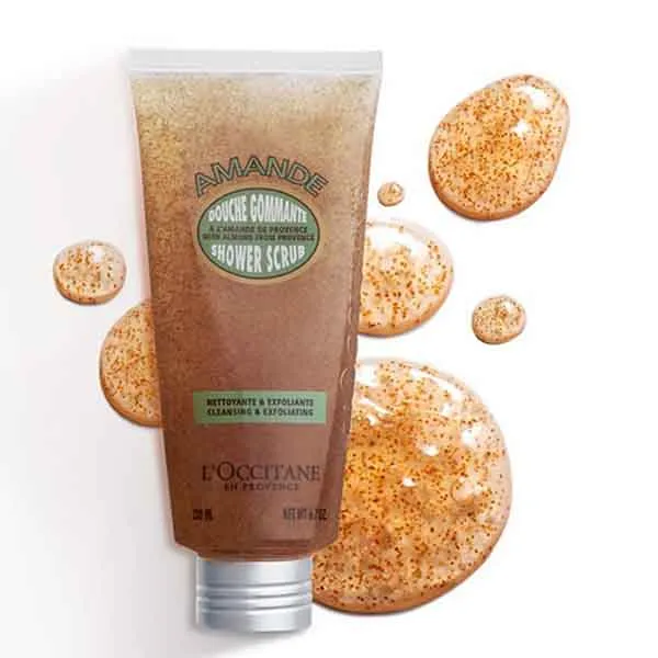 Gel Tắm Tẩy Tế Bào Chết L'Occitane Hạnh Nhân 200ml - Mỹ phẩm - Vua Hàng Hiệu