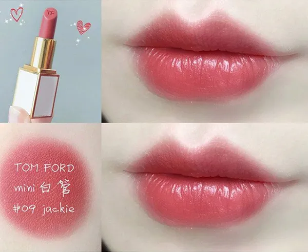 Son Tom Ford Mini 09 Jackie Soft-Shine Màu Hồng Cam Đào - Son Môi - Vua Hàng Hiệu