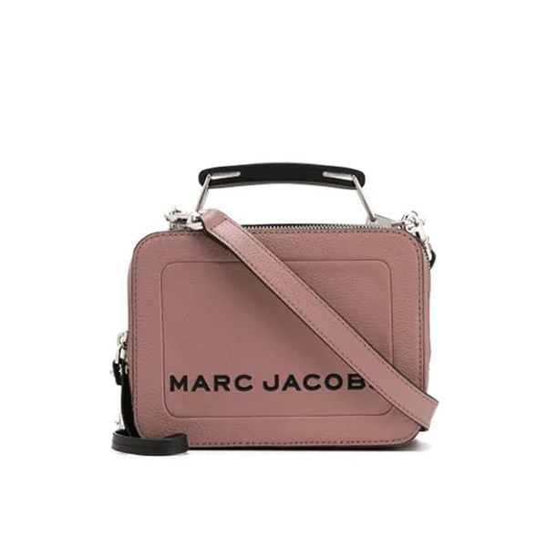 Túi Xách Marc Jacobs The Textured Mini Box Bag Màu Hồng Nude - 2