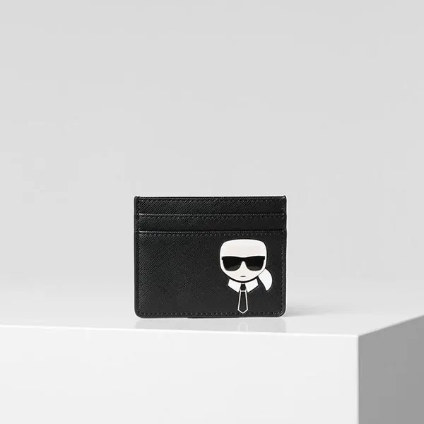 Ví Karl Lagerfeld K/Ikonik Card Holder Màu Đen - 1