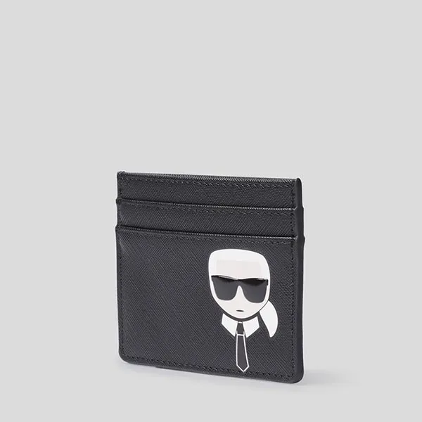 Ví Karl Lagerfeld K/Ikonik Card Holder Màu Đen - 2