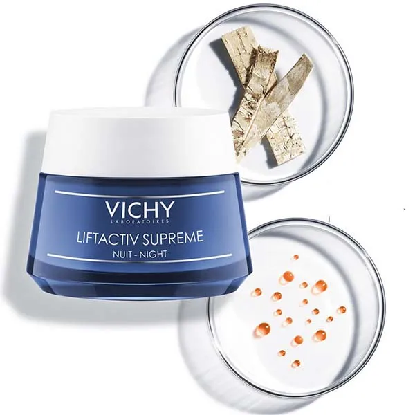 Kem Dưỡng Đêm Vichy Hỗ Trợ Trẻ Hóa Da LiftActiv Supreme Night Cream 50ml