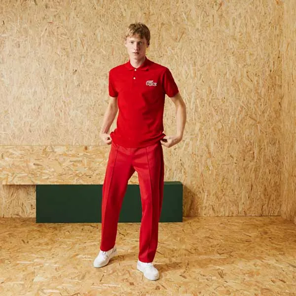 Áo Polo Lacoste Fashion Show Edition Polo Màu Đỏ