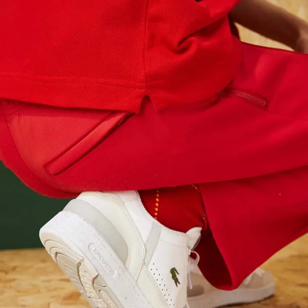Áo Polo Lacoste Fashion Show Edition Polo Màu Đỏ