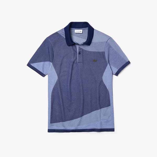 Áo Polo Lacoste Men’s Motion Ergonomic Polo Shirt Navy Blue Purple Size M - 1