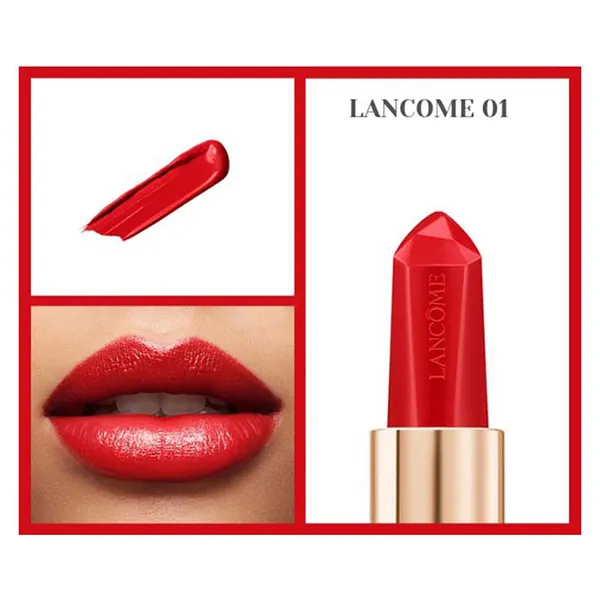 Son Lancôme L’absolu Rouge Ruby Cream Limited Edition 01 Bad Blood Ruby Màu Đỏ Ruby