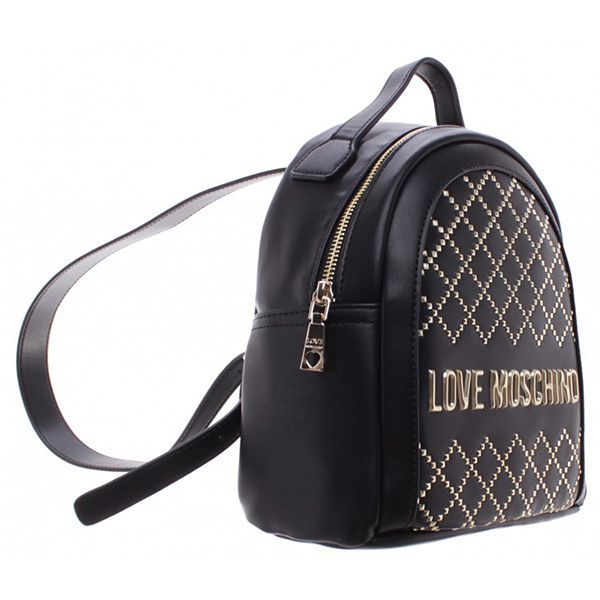 Balo Love Moschino Women's Backpack JC4051PP1BLG0000 Màu Đen - 3