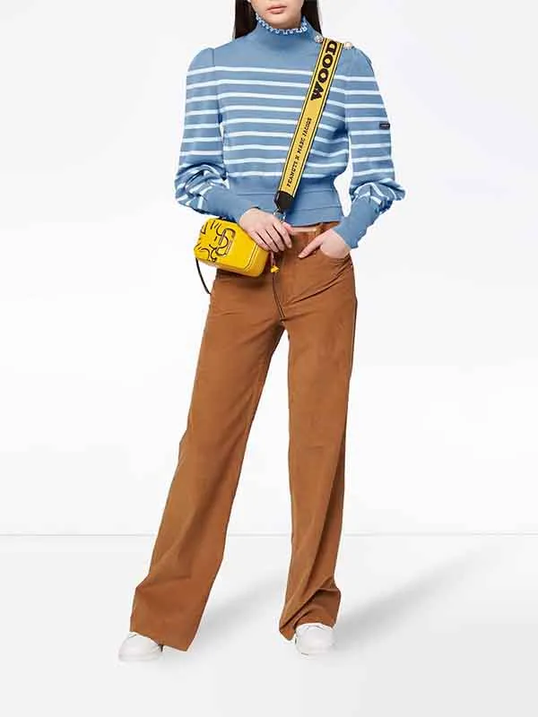 Túi Đeo Chéo Marc Jacobs Peanuts The Snapshot Crossbody Bag Màu Vàng - Túi xách - Vua Hàng Hiệu