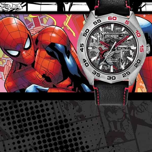 Đồng Hồ Nam Citizen Spider-Man Limited AW0061-01W