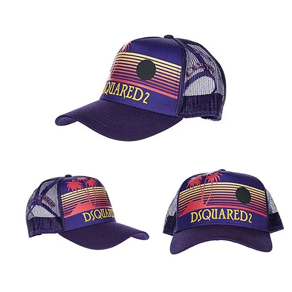 Mũ Dsquared2 Cap Pet Palm Màu Tím - Mũ nón - Vua Hàng Hiệu