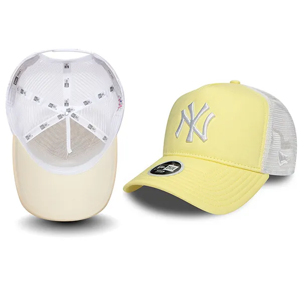 Mũ New Era New York Yankees Essential Womens Yellow A Frame Trucker Màu Vàng