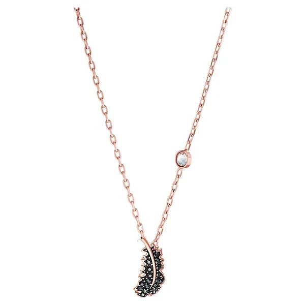 Dây Chuyền Swarovski Naughty Set, Black, Rose-Gold Tone Plated - Trang sức - Vua Hàng Hiệu