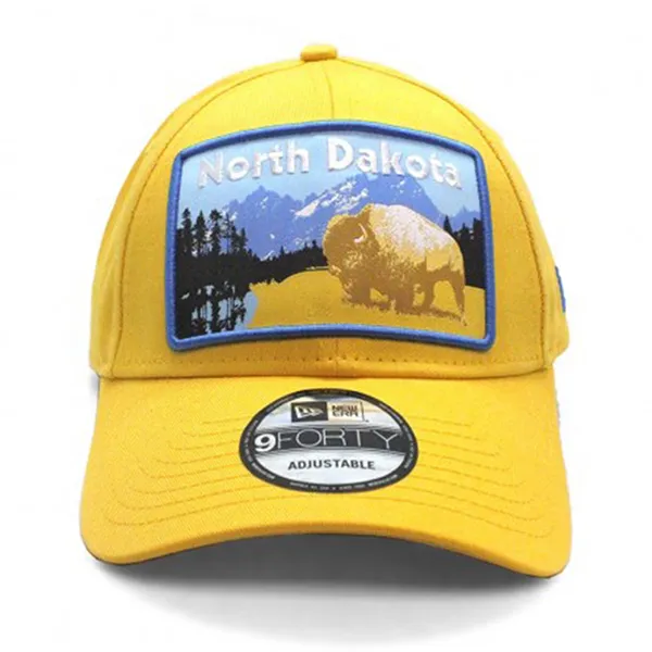 Mũ New Era North Dakota Patch Cap New Era 9Forty Yellow Màu Vàng