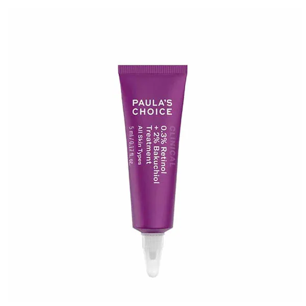 Tinh Chất Hỗ Trợ Trẻ Hóa Paula's Choice Clinical 0.3% Retinol + 2% Bakuchiol 5ml
