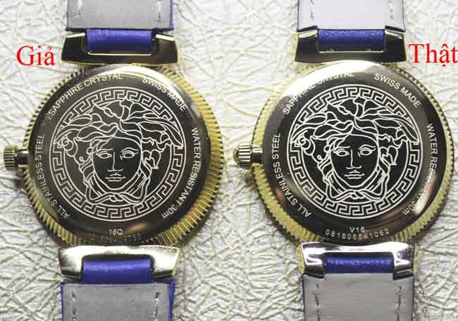 10 cách phân biệt đồng hồ Versace chính hãng thật -giả chuẩn xác-8