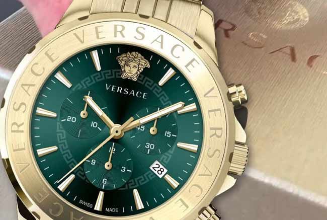 10 cách phân biệt đồng hồ Versace chính hãng thật -giả chuẩn xác-7