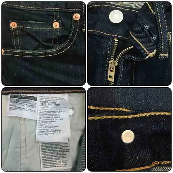 Quần Jeans Levi's Men's 04511-2369 Ducky Boy Slim Fit Màu Xanh Đậm - Thời trang - Vua Hàng Hiệu