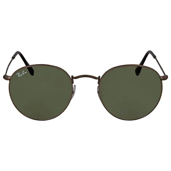 Kính Mát Rayban Round Gunmetal Sunglasses RB3447 029 50 Màu Xanh Green - Kính mắt - Vua Hàng Hiệu