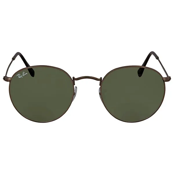 Kính Mát Rayban Round Gunmetal Sunglasses RB3447 029 50 Màu Xanh Green - 3