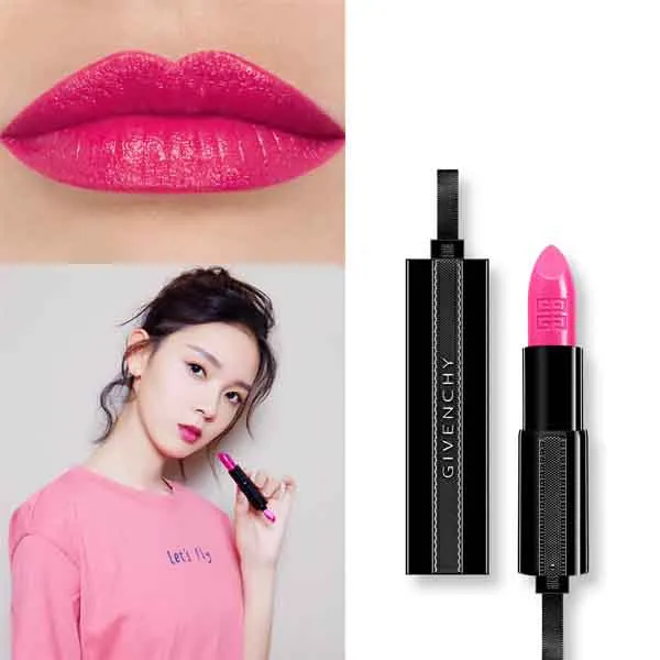 Son Givenchy Rouge Interdit Màu 22 Infrarose Màu Hồng Cánh Sen - Son Môi - Vua Hàng Hiệu