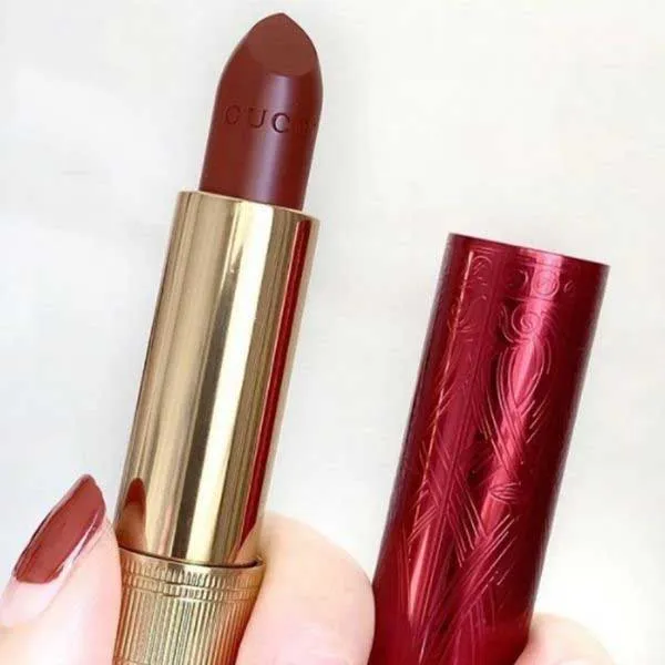 Son Gucci 505 Janet Rust Limited Edition Vỏ Đỏ – Màu Đỏ Gạch C_NKT - Son Môi - Vua Hàng Hiệu