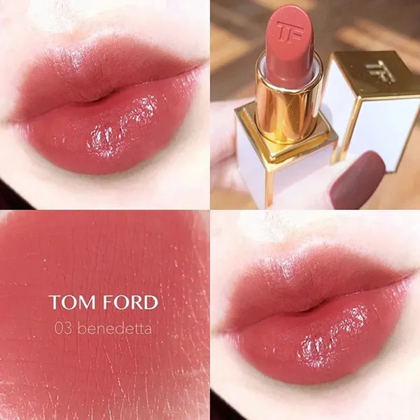 Son Tom Ford Lip Color 03 Benedetta (2g) Màu Hồng Đất