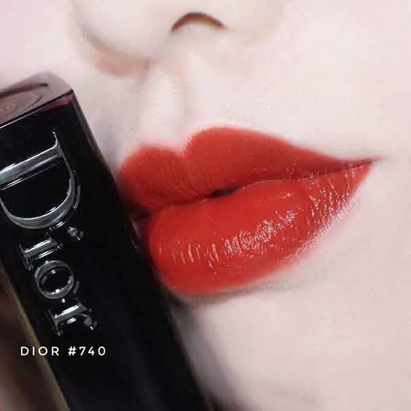 Son Dior 740 Saddle  Addict Lipstick Rouge Shine  Thế Giới Son Môi