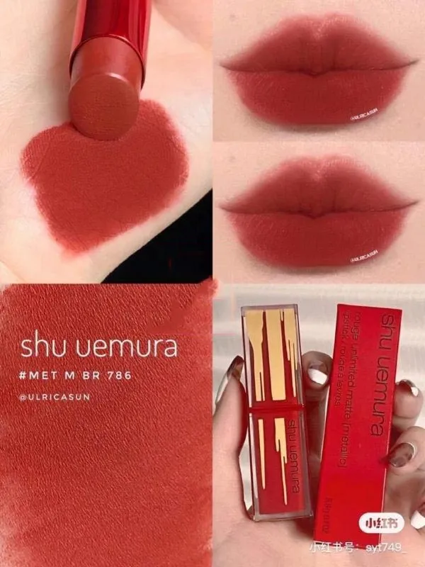 Son Shu Uemura M BR 786 Limited New Year Vỏ Đỏ