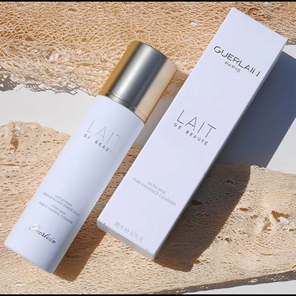 Sữa Tẩy Trang Guerlain Lait De Beaute Satin Milk Pure Radiance Cleanser 200ml