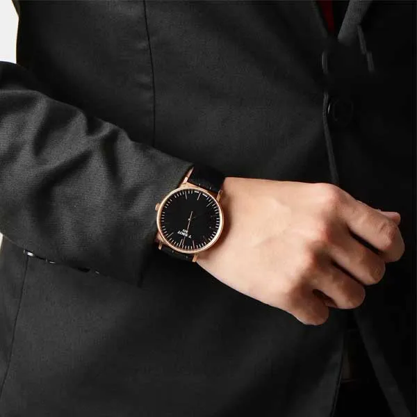 Đồng Hồ Tissot Everytime Large Black Dial Men's Watch T109.610.36.051.00