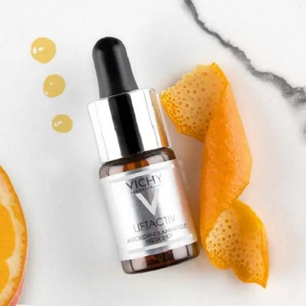 Serum Dưỡng Da, Hỗ Trợ Làm Giảm Nếp Nhăn Vichy 15% Vitamin C 10ml - Mỹ phẩm - Vua Hàng Hiệu