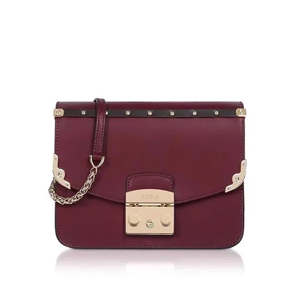 Túi Xách Furla B Metropolis S Crossbody Màu Đỏ Đô - Túi xách - Vua Hàng Hiệu
