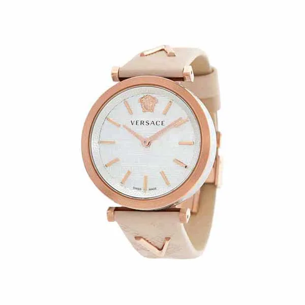 Đồng Hồ Nữ Versace V-Twist Quartz White Dial Ladies Watch VELS00419