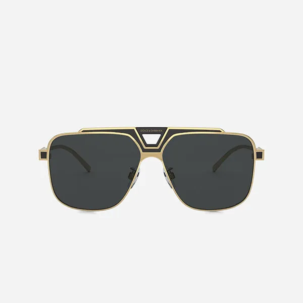 Kính Mát Dolce & Gabbana D&G Miami sunglasses Màu Đen Vàng