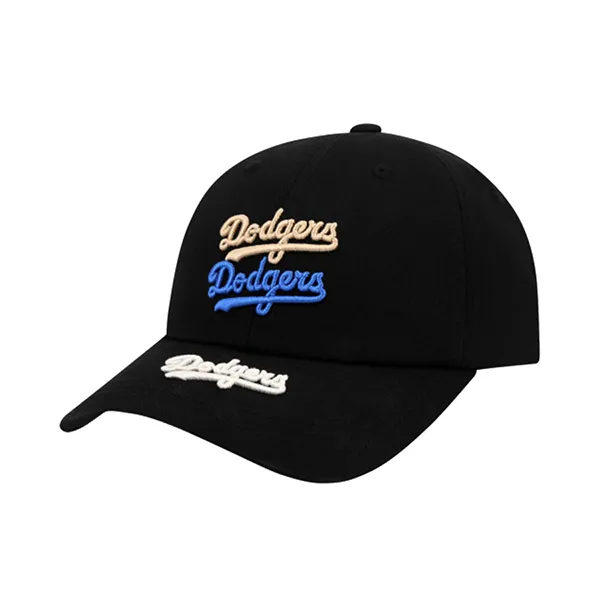 Mũ MLB Logo Mania LA Dodgers 32CPLA111-07L Màu Đen